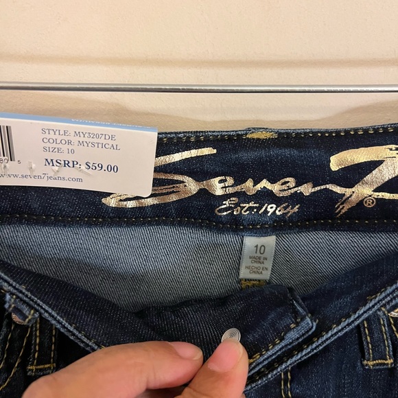 NWT Seven7 9inch sunset Bermuda cuff or un cuff shorts - Picture 6 of 6